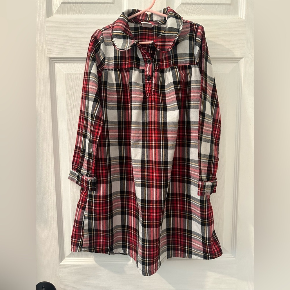 Gymboree Red Plaid Nightgown